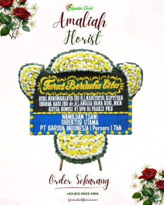 Papan Bunga Duka di Klabang