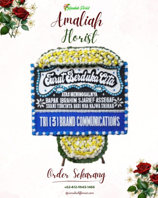 Papan Bunga Duka di Klabang