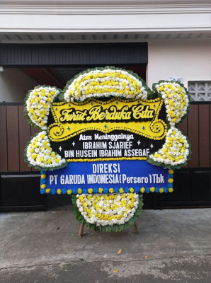 Papan Bunga Duka di Klabang
